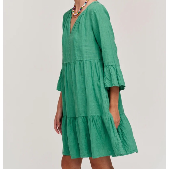 Aurora Linen Dress - Picture 4 of 9